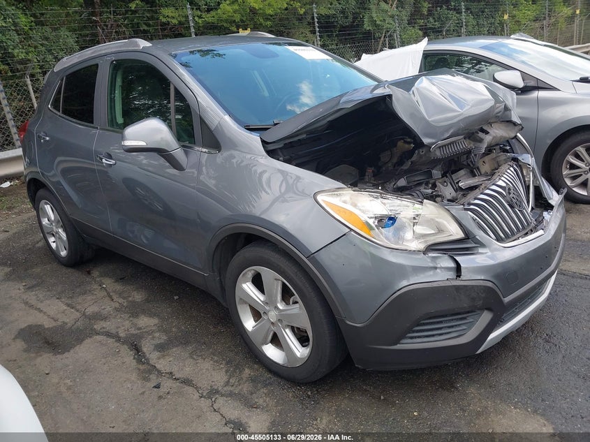 2015 Buick Encore VIN KL4CJASB8FB194864 IAAI salvage auction — FRONT END, Salvage (North Carolina), sold $575 on 2026-07-30 (photo 1)