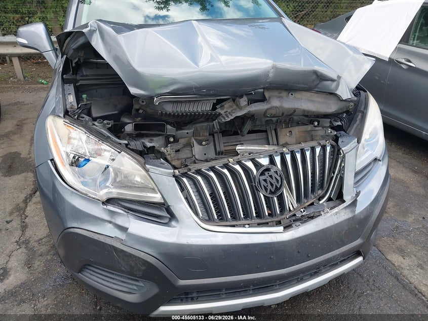 2015 Buick Encore VIN KL4CJASB8FB194864 IAAI salvage auction — FRONT END, Salvage (North Carolina), sold $575 on 2026-07-30 (photo 6)