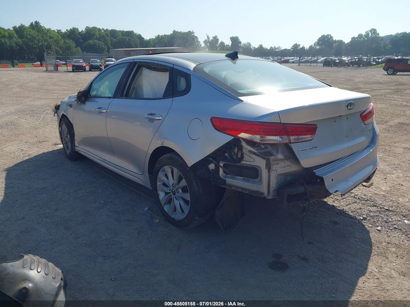 2016 Kia Optima VIN 5XXGU4L35GG054581 IAAI salvage auction — ROLLOVER, Salvage (Tennessee), sold $675 on 2026-07-15 (photo 3)
