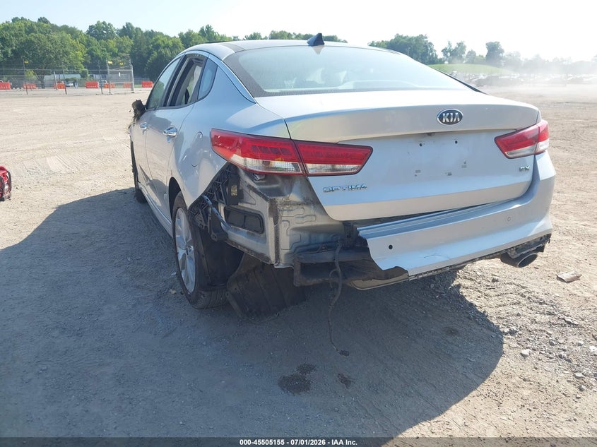 2016 Kia Optima VIN 5XXGU4L35GG054581 IAAI salvage auction — ROLLOVER, Salvage (Tennessee), sold $675 on 2026-07-15 (photo 6)