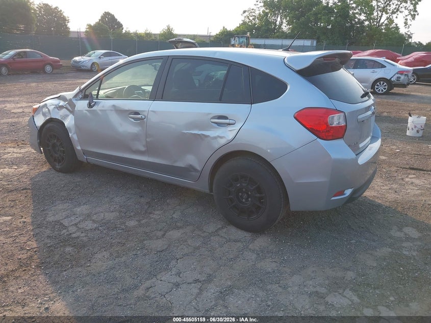 2016 Subaru Impreza VIN JF1GPAA65G9327976 IAAI salvage auction — LEFT FRONT, Salvage (Pennsylvania), sold $750 on 2026-07-31 (photo 3)