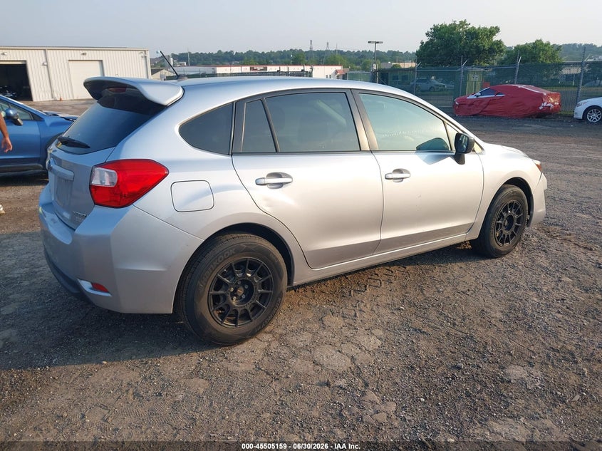 2016 Subaru Impreza VIN JF1GPAA65G9327976 IAAI salvage auction — LEFT FRONT, Salvage (Pennsylvania), sold $750 on 2026-07-31 (photo 4)