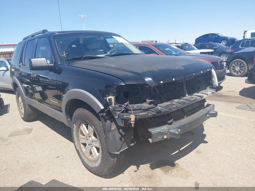 2006 Ford Explorer VIN 1FMEU73EX6UA30243 IAAI salvage auction — FRONT END, Salvage (Colorado), sold $375 on 2026-08-01 (photo 1)