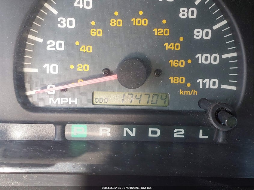 2000 Toyota 4runner VIN JT3GN87R6Y0168888 IAAI salvage auction — NORMAL WEAR, Clear (Louisiana), sold $2,550 on 2026-07-14 (photo 7)
