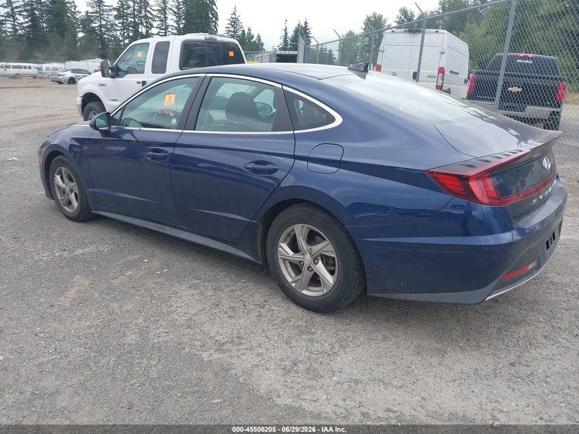 2021 Hyundai Sonata VIN 5NPEG4JA5MH110082 IAAI salvage auction — BIO HAZARD, Salvage Title, sold $4,150 on 2026-07-29 (photo 3)