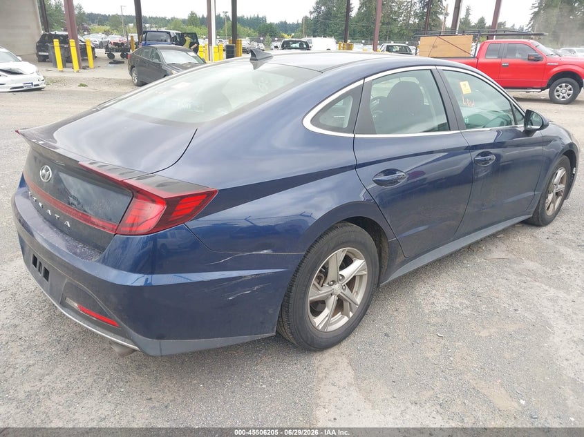 2021 Hyundai Sonata VIN 5NPEG4JA5MH110082 IAAI salvage auction — BIO HAZARD, Salvage Title, sold $4,150 on 2026-07-29 (photo 4)