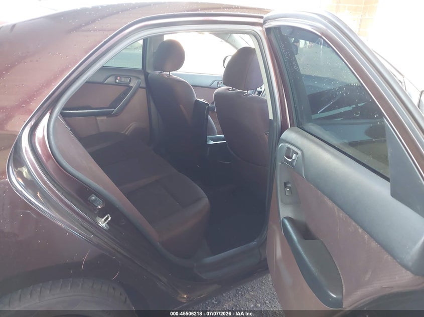 2010 Kia Forte VIN KNAFU4A29A5808578 IAAI salvage auction — LEFT FRONT, Salvage (Arizona), sold $675 on 2026-07-11 (photo 8)