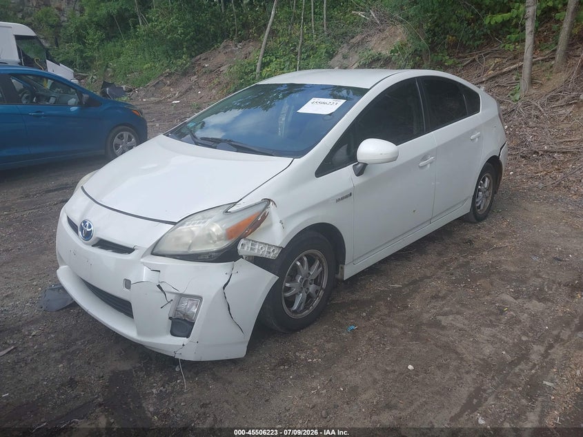 2011 Toyota Prius VIN JTDKN3DU5B0296077 IAAI salvage auction — REAR END, Clear (Massachusetts), sold $25 on 2026-07-21 (photo 2)