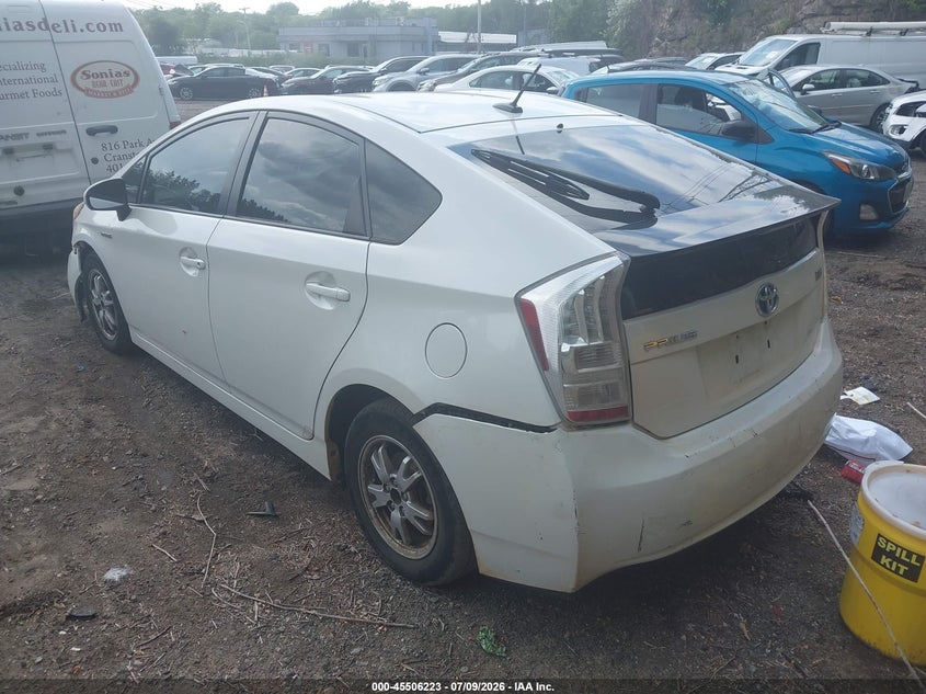 2011 Toyota Prius VIN JTDKN3DU5B0296077 IAAI salvage auction — REAR END, Clear (Massachusetts), sold $25 on 2026-07-21 (photo 3)