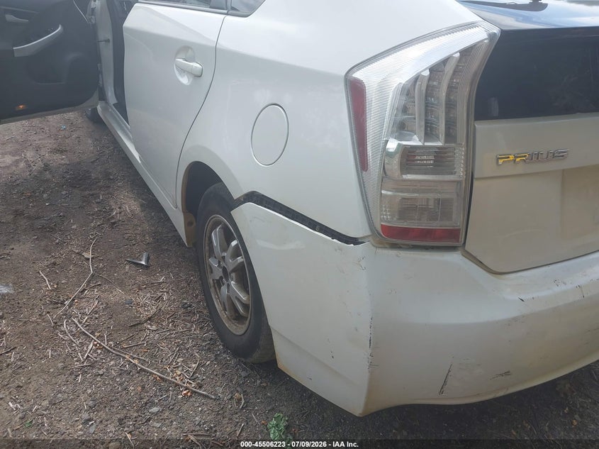 2011 Toyota Prius VIN JTDKN3DU5B0296077 IAAI salvage auction — REAR END, Clear (Massachusetts), sold $25 on 2026-07-21 (photo 6)