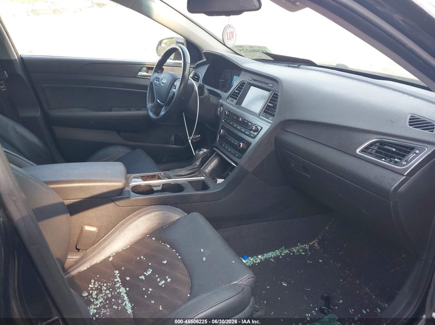 2017 Hyundai Sonata VIN 5NPE34AF9HH572139 IAAI salvage auction — RIGHT SIDE, Salvage (Georgia), sold $1,550 on 2026-07-28 (photo 5)