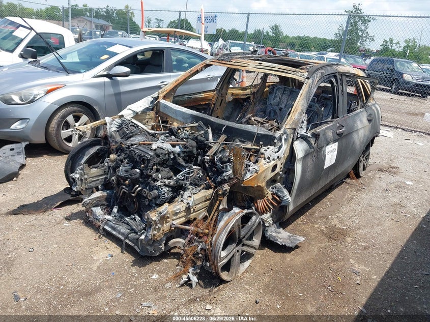 2018 Mercedes-benz Glc VIN WDC0G4KB6JV086768 IAAI salvage auction — TOTAL BURN, Salvage Title, sold $225 on 2026-08-13 (photo 2)