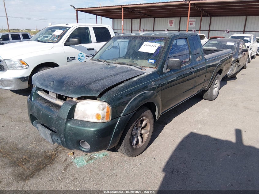 2002 Nissan Frontier VIN 1N6DD26S92C349263 IAAI salvage auction — RIGHT FRONT, Salvage (Texas), sold $1,250 on 2026-07-09 (photo 2)