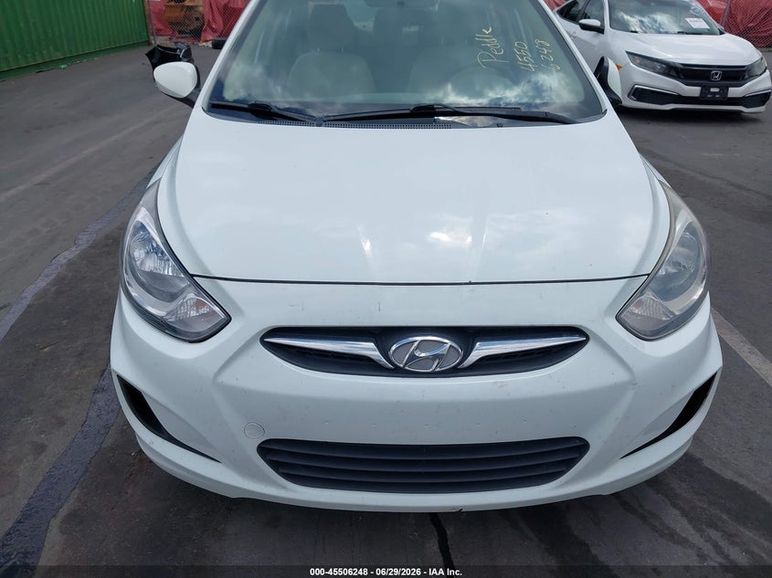 2013 Hyundai Accent VIN KMHCT4AE7DU564342 IAAI salvage auction — NORMAL WEAR, Clear (North Carolina), sold $1,100 on 2026-07-15 (photo 6)