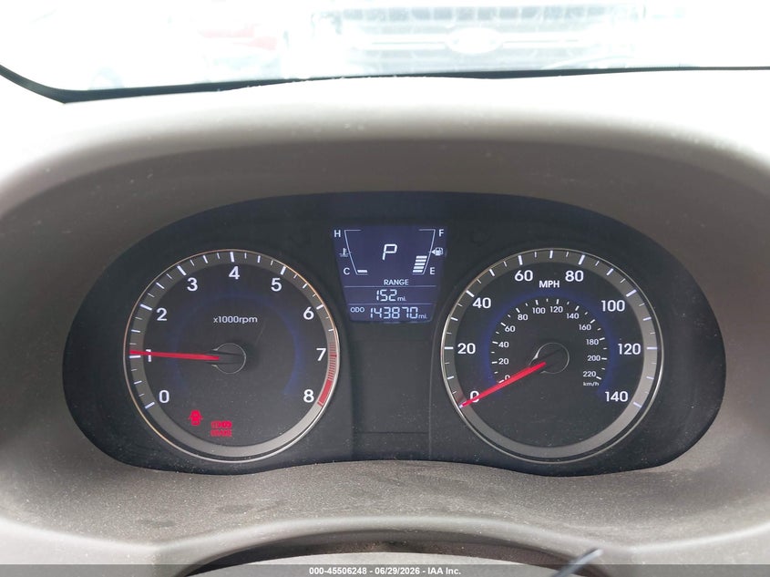 2013 Hyundai Accent VIN KMHCT4AE7DU564342 IAAI salvage auction — NORMAL WEAR, Clear (North Carolina), sold $1,100 on 2026-07-15 (photo 7)