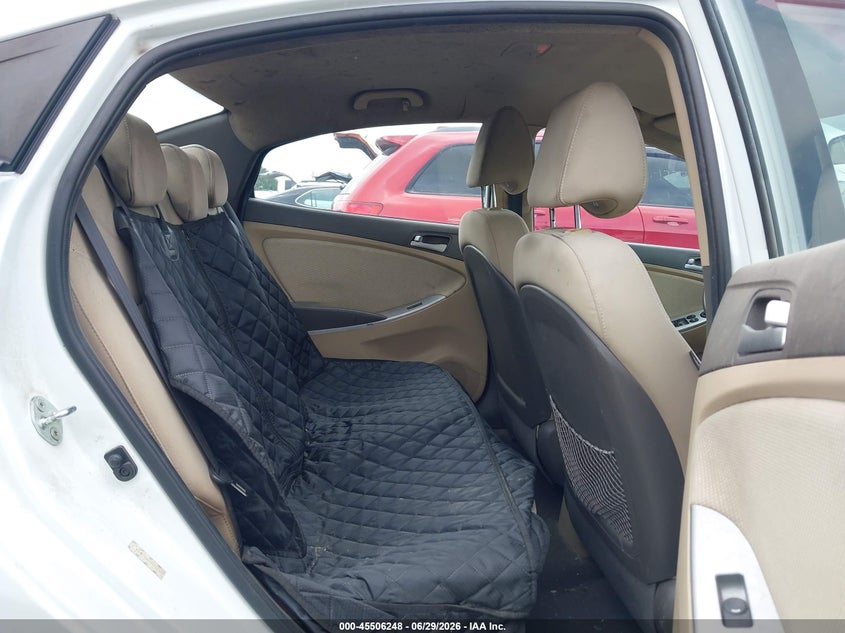 2013 Hyundai Accent VIN KMHCT4AE7DU564342 IAAI salvage auction — NORMAL WEAR, Clear (North Carolina), sold $1,100 on 2026-07-15 (photo 8)