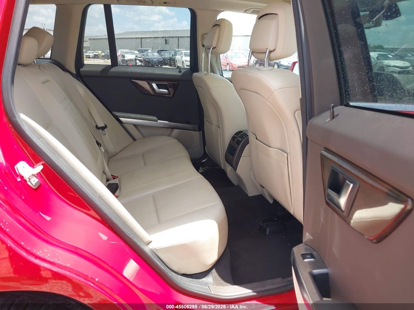 2014 Mercedes-benz Glk-klasse VIN WDCGG5HB9EG158651 IAAI salvage auction — REAR END, Salvage (Alabama), sold $1,250 on 2026-07-28 (photo 8)