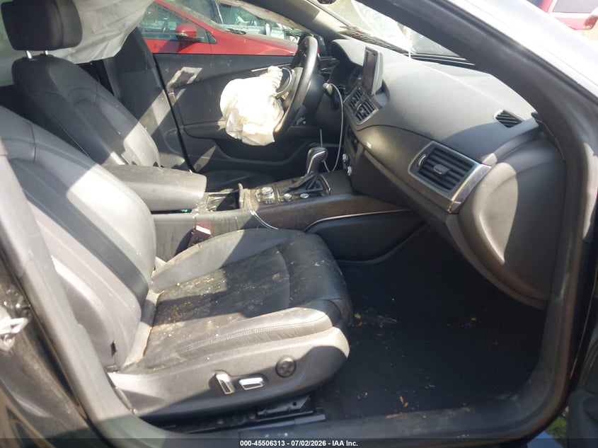 2017 Audi A7 VIN WAU32AFC2HN133711 IAAI salvage auction — FRONT END, Salvage Title, sold $125 on 2026-07-28 (photo 5)