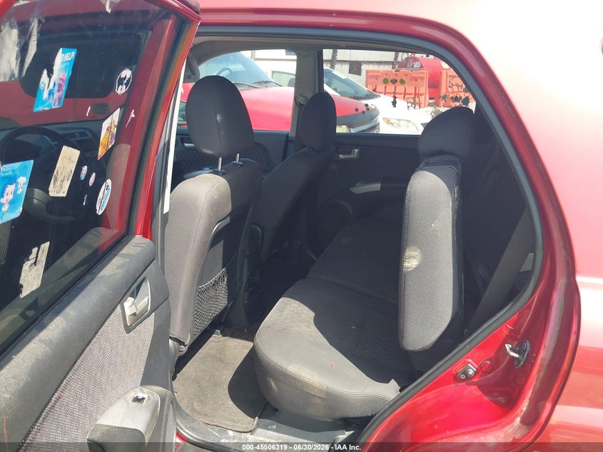 2007 Kia Sportage VIN KNDJF723577311282 IAAI salvage auction — NORMAL WEAR, Clear (Arkansas), sold $300 on 2026-07-09 (photo 8)