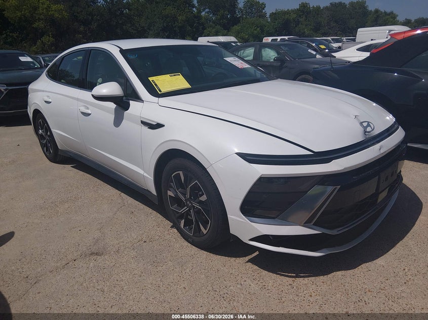 2024 Hyundai Sonata VIN KMHL64JA1RA371925 IAAI salvage auction — FRONT END, Enterprise Vehicles Clear Only (Texas), sold $12,400 on 2026-07-06 (photo 1)