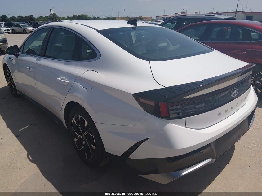 2024 Hyundai Sonata VIN KMHL64JA1RA371925 IAAI salvage auction — FRONT END, Enterprise Vehicles Clear Only (Texas), sold $12,400 on 2026-07-06 (photo 3)