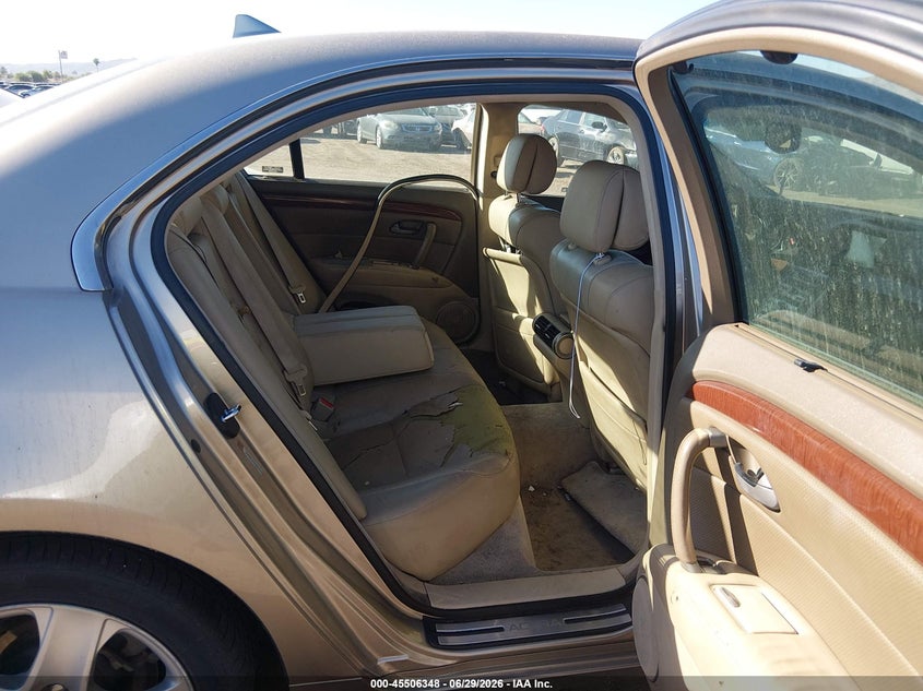 2005 Acura Rl VIN JH4KB16525C007788 IAAI salvage auction — NORMAL WEAR, Clear-Dealer Only (Arizona), sold $325 on 2026-07-28 (photo 8)