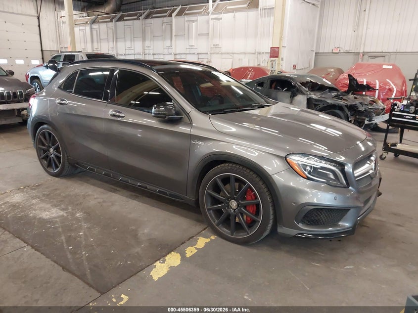 2015 Mercedes-Benz GLA-klasse AMG VIN WDDTG5CB9FJ061939 — IAAI salvage auction photo
