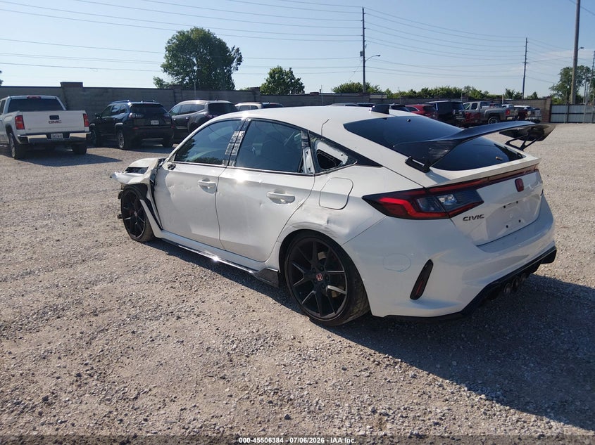 2025 Honda Civic type r VIN JHMFL5G41SX000170 IAAI salvage auction — FRONT END, Salvage (Missouri), sold $13,600 on 2026-07-31 (photo 3)