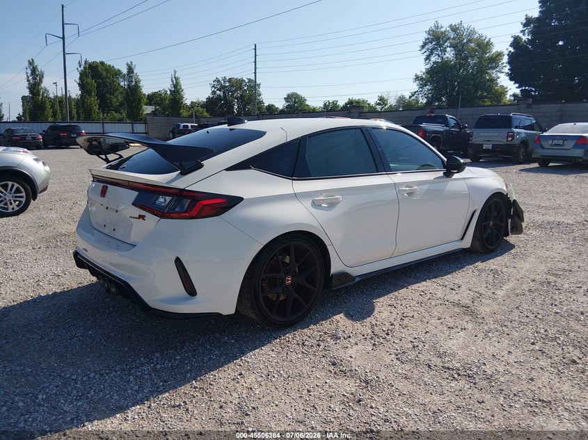 2025 Honda Civic type r VIN JHMFL5G41SX000170 IAAI salvage auction — FRONT END, Salvage (Missouri), sold $13,600 on 2026-07-31 (photo 4)