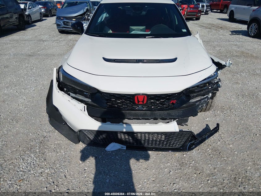 2025 Honda Civic type r VIN JHMFL5G41SX000170 IAAI salvage auction — FRONT END, Salvage (Missouri), sold $13,600 on 2026-07-31 (photo 6)