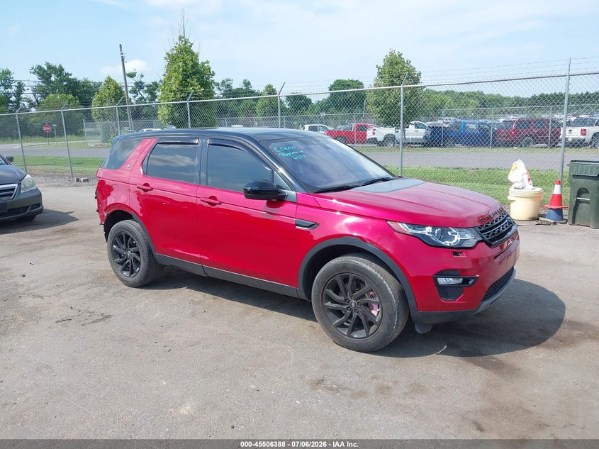 2019 Land rover Discovery sport VIN SALCR2FX5KH794848 IAAI salvage auction — REAR END, Salvage (Virginia), sold $25 on 2026-07-28 (photo 1)