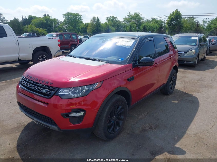 2019 Land rover Discovery sport VIN SALCR2FX5KH794848 IAAI salvage auction — REAR END, Salvage (Virginia), sold $25 on 2026-07-28 (photo 2)