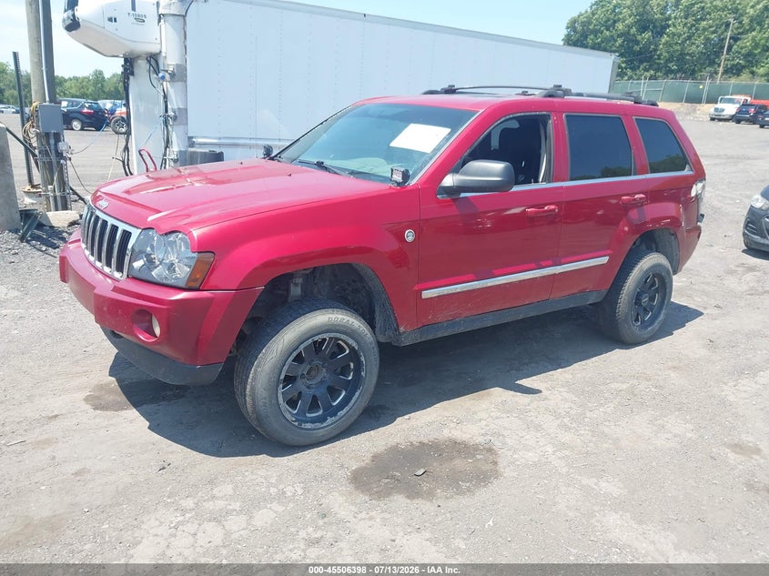 2005 Jeep Grand cherokee VIN 1J4HR58215C713257 IAAI salvage auction — FRONT & REAR, Salvage (Pennsylvania), sold $200 on 2026-07-18 (photo 2)