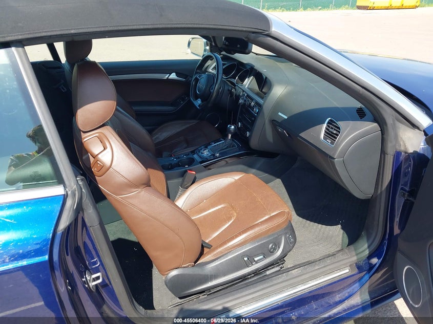 2013 Audi S5 VIN WAUVGAFH0DN005967 IAAI salvage auction — FRONT END, Wait Title, sold $2,950 on 2026-09-22 (photo 5)