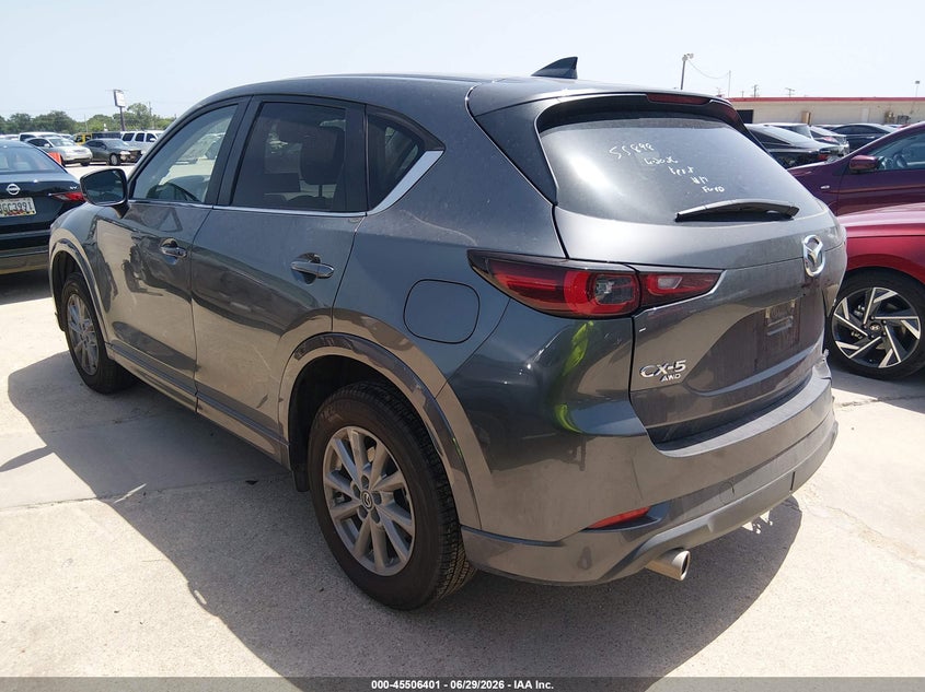 2025 Mazda Cx-5 VIN JM3KFBBL5S0701248 IAAI salvage auction — REAR END, Enterprise Vehicles Clear Only (Texas), sold $13,400 on 2026-07-06 (photo 3)