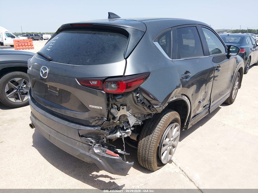 2025 Mazda Cx-5 VIN JM3KFBBL5S0701248 IAAI salvage auction — REAR END, Enterprise Vehicles Clear Only (Texas), sold $13,400 on 2026-07-06 (photo 4)