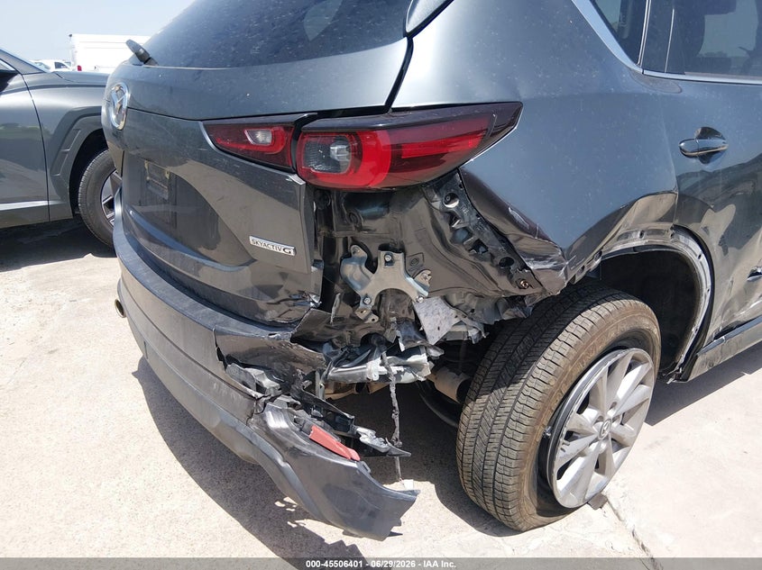 2025 Mazda Cx-5 VIN JM3KFBBL5S0701248 IAAI salvage auction — REAR END, Enterprise Vehicles Clear Only (Texas), sold $13,400 on 2026-07-06 (photo 6)