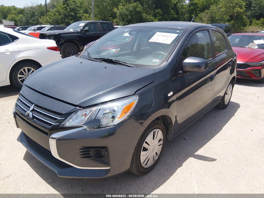 2024 Mitsubishi Mirage VIN ML32AUHJ4RH029061 IAAI salvage auction — FRONT END, Enterprise Vehicles Clear Only (Florida), sold $8,550 on 2026-07-06 (photo 2)