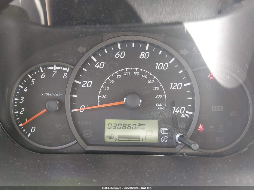 2024 Mitsubishi Mirage VIN ML32AUHJ4RH029061 IAAI salvage auction — FRONT END, Enterprise Vehicles Clear Only (Florida), sold $8,550 on 2026-07-06 (photo 7)