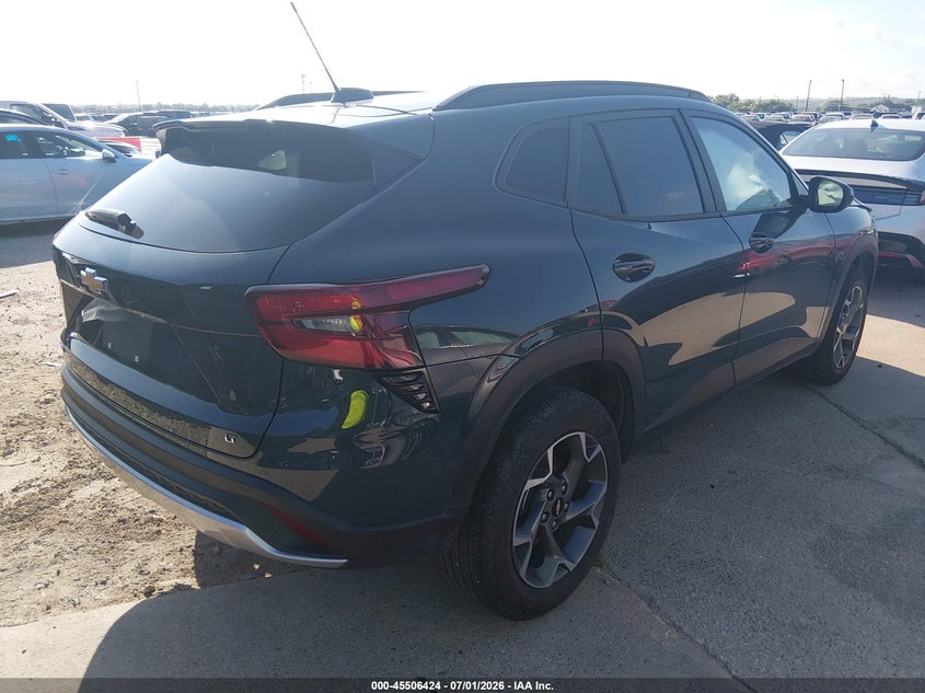 2025 Chevrolet Trax VIN KL77LHEP4SC166921 IAAI salvage auction — LEFT SIDE, Enterprise Vehicles Clear Only (Ohio), sold $8,800 on 2026-07-13 (photo 4)