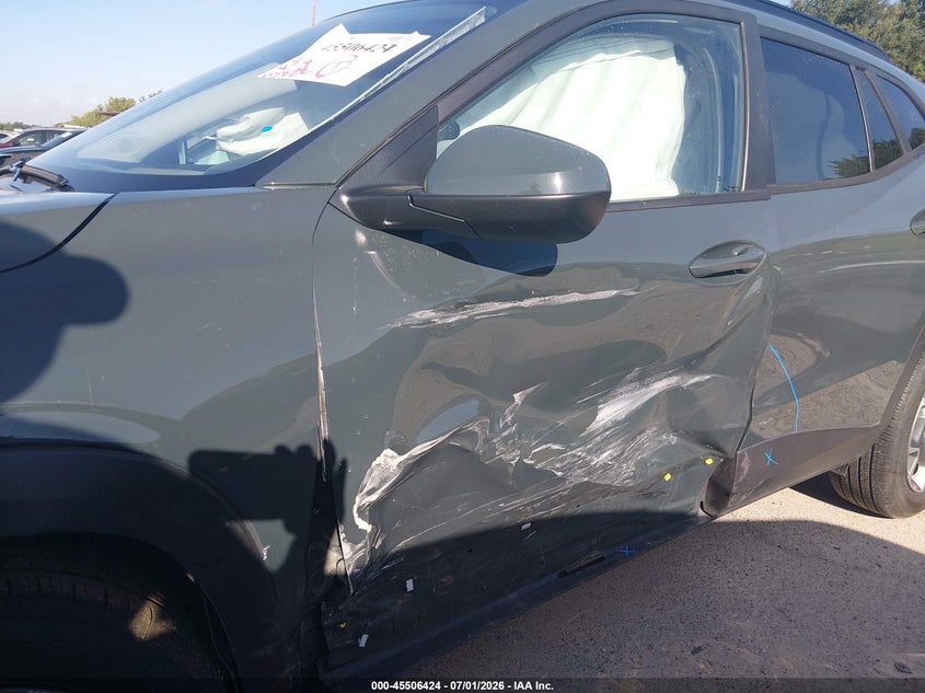 2025 Chevrolet Trax VIN KL77LHEP4SC166921 IAAI salvage auction — LEFT SIDE, Enterprise Vehicles Clear Only (Ohio), sold $8,800 on 2026-07-13 (photo 6)