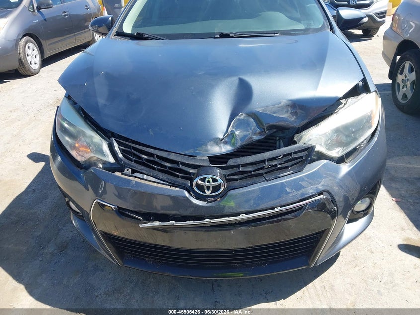 2016 Toyota Corolla VIN 5YFBURHEXGP419409 IAAI salvage auction — FRONT END, Salvage (California), sold $2,600 on 2026-07-10 (photo 6)