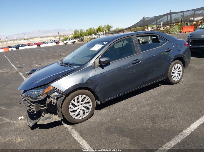 2019 Toyota Corolla VIN 5YFBURHE1KP877445 IAAI salvage auction — FRONT END, Salvage (Mississippi), sold $3,700 on 2026-07-31 (photo 2)