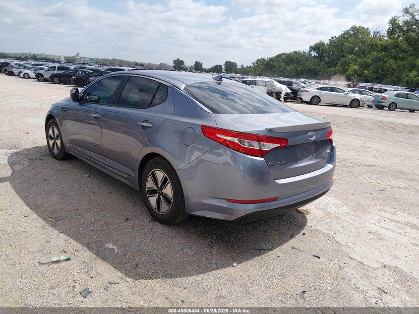 2012 Kia Optima VIN KNAGM4AD7C5010766 IAAI salvage auction — NORMAL WEAR, Clear (Kansas), sold $2,200 on 2026-07-08 (photo 3)