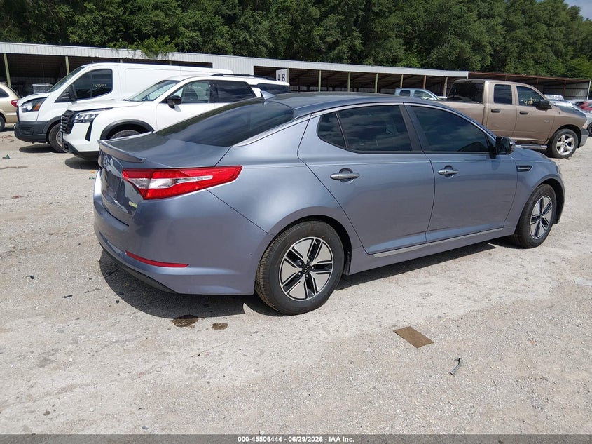 2012 Kia Optima VIN KNAGM4AD7C5010766 IAAI salvage auction — NORMAL WEAR, Clear (Kansas), sold $2,200 on 2026-07-08 (photo 4)