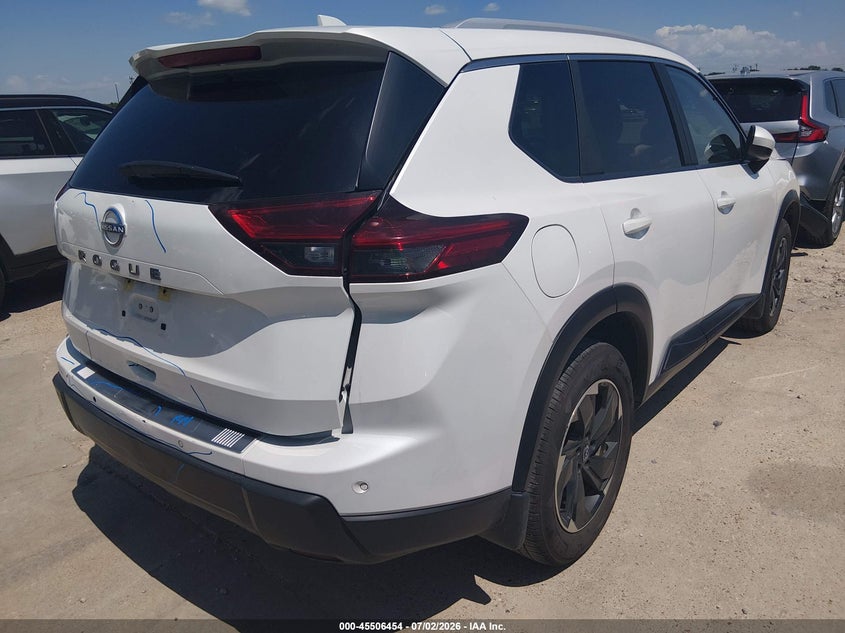2025 Nissan Rogue VIN JN8BT3BA5SW004914 IAAI salvage auction — REAR END, Enterprise Vehicles Clear Only (Virginia), sold $13,100 on 2026-07-06 (photo 4)