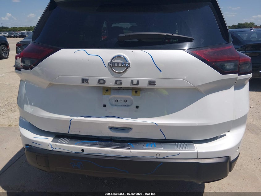 2025 Nissan Rogue VIN JN8BT3BA5SW004914 IAAI salvage auction — REAR END, Enterprise Vehicles Clear Only (Virginia), sold $13,100 on 2026-07-06 (photo 6)