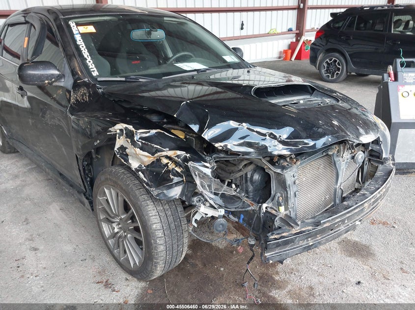 2014 Subaru Impreza wrx VIN JF1GV7E64EG007415 IAAI salvage auction — FRONT END, Salvage Title, sold $1,300 on 2026-07-16 (photo 6)