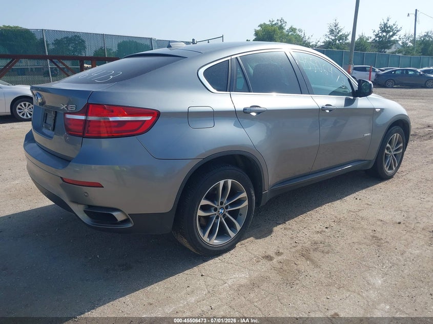2014 BMW X6 VIN 5UXFG8C52EL592646 IAAI salvage auction — NORMAL WEAR, Clear (Indiana), sold $475 on 2026-07-21 (photo 4)