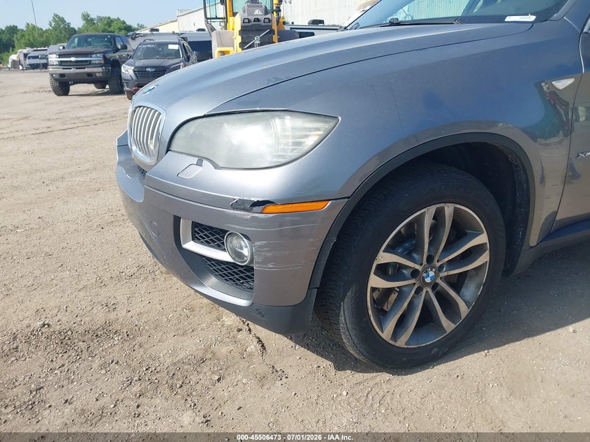 2014 BMW X6 VIN 5UXFG8C52EL592646 IAAI salvage auction — NORMAL WEAR, Clear (Indiana), sold $475 on 2026-07-21 (photo 6)